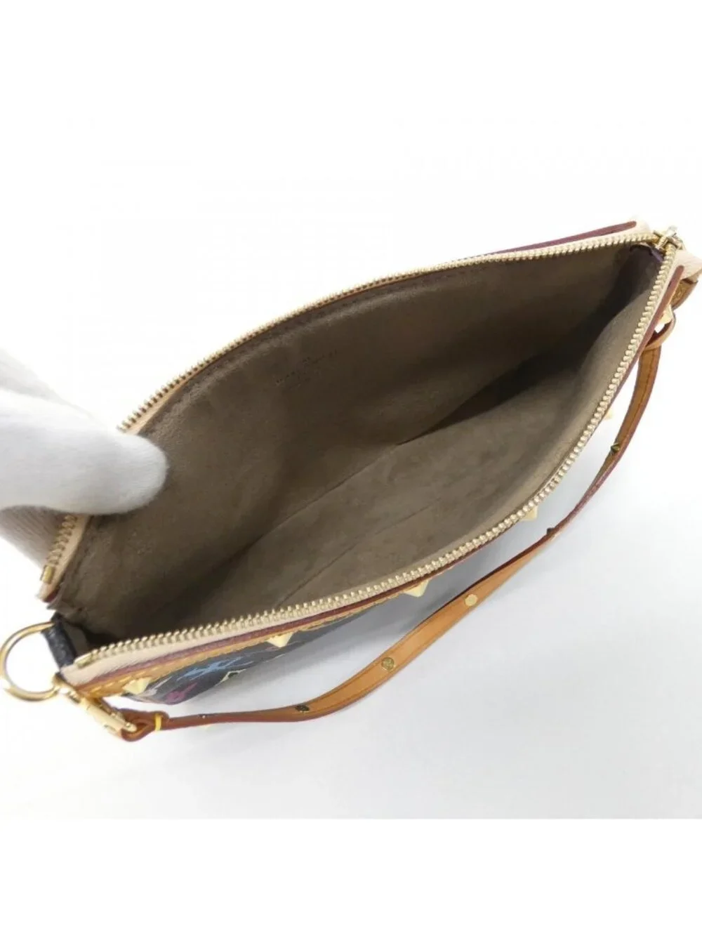 Louis Vuitton Multicolor Pochette Soir Pouch